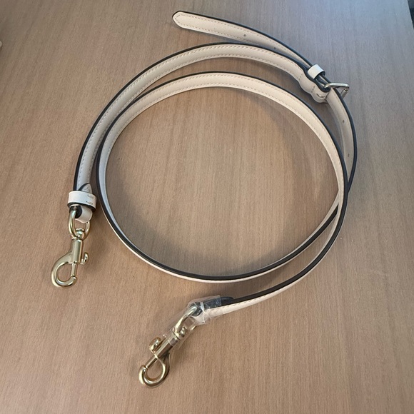 Coach Handbags - Coach Cream and Gold Crossbody Bag Strap Replacement (Brand New)